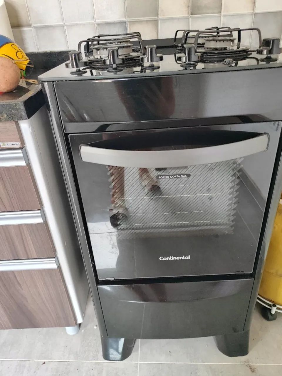 Fogao continental mesa de vidro meses de uso  - Foto 6