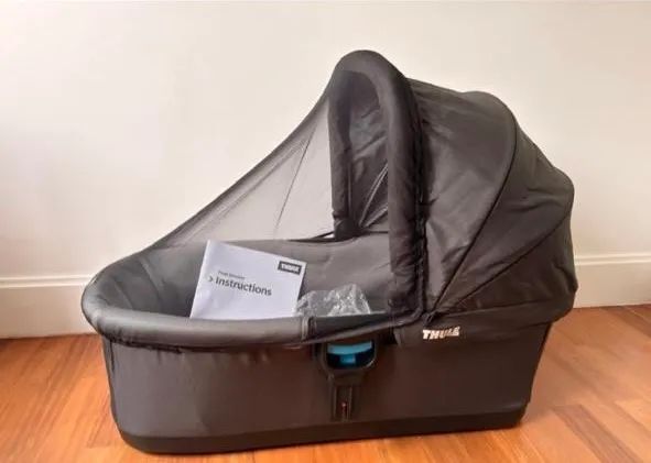Carrinho de Bebê Thule Urban Glide + Moisés Bassinet - Foto 4