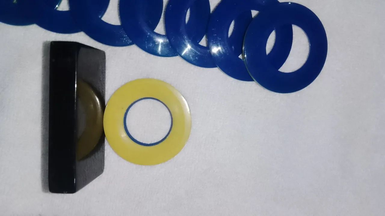 Futebol de mesa botão em galalite - Foto 2