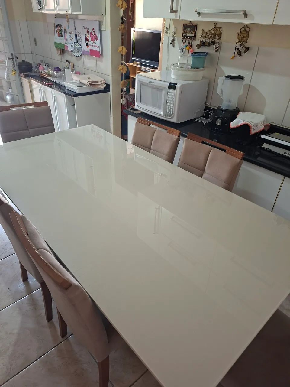 Mesa de cozinha 6 lugares - Foto 5