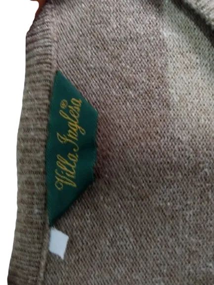 Cardigan Feminino Bege Mescla G - Algodão e Acrílico - Foto 2
