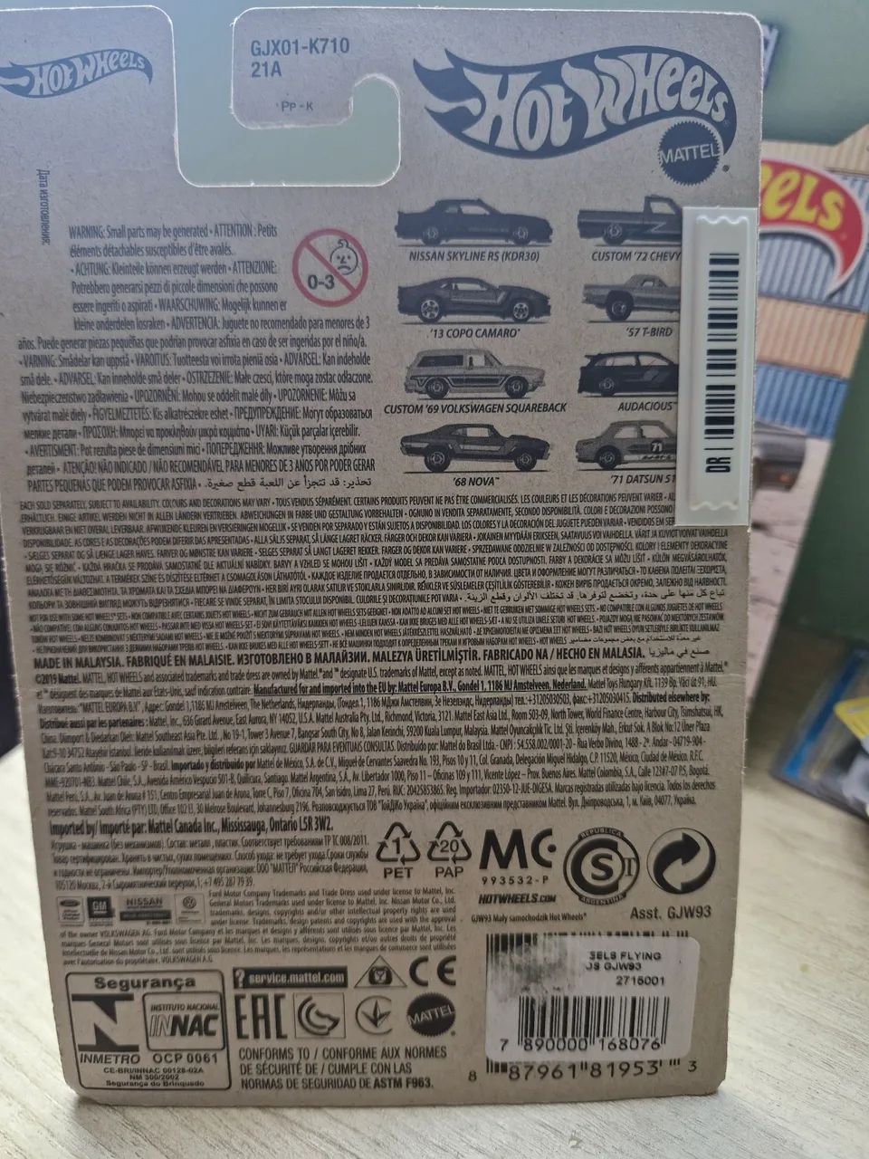 HOT WHEELS '71 DATSUN 510 - TARGET FLYING CUSTOMS 2020  - Foto 2
