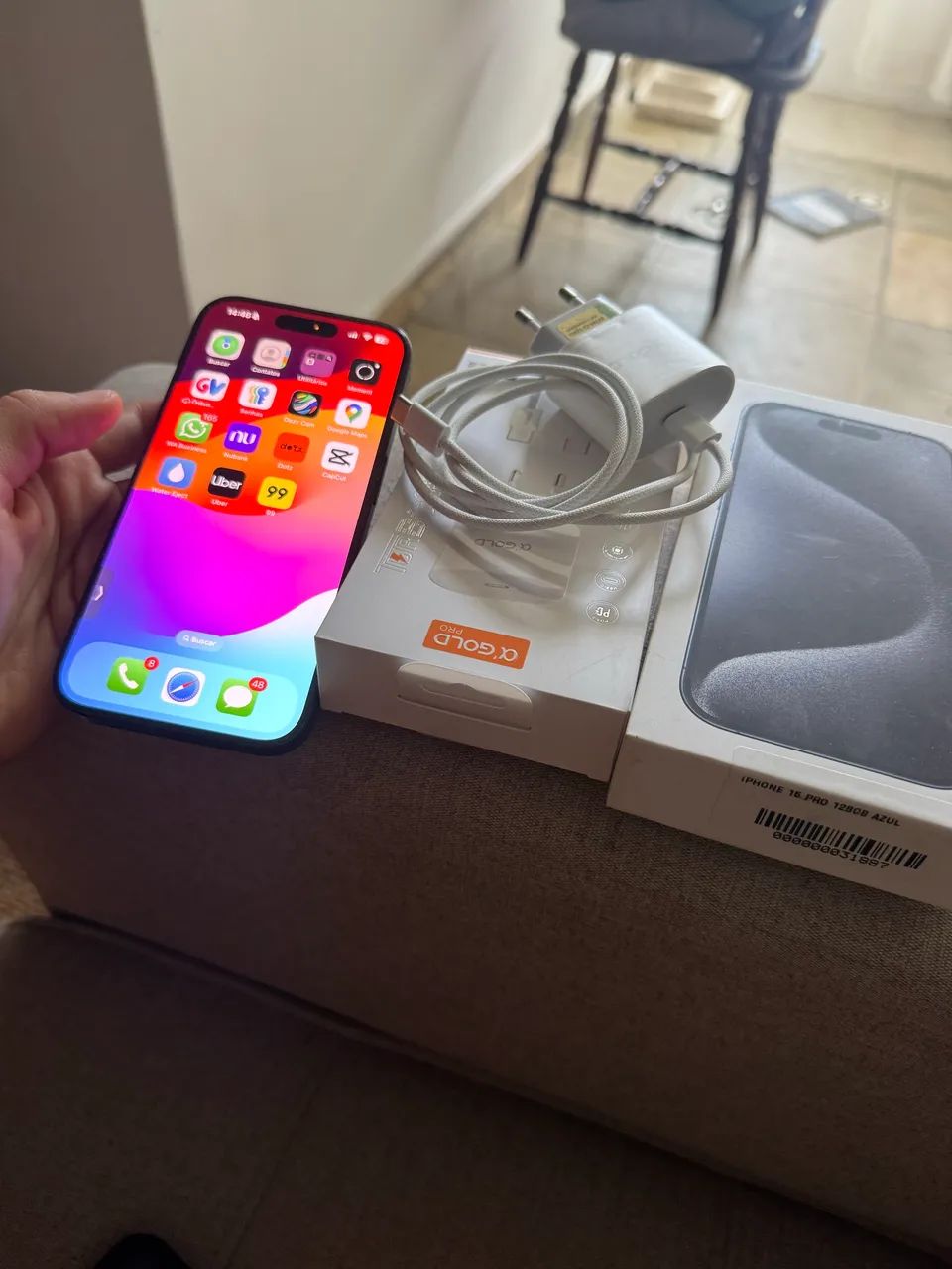 iphone 15 pro impecável