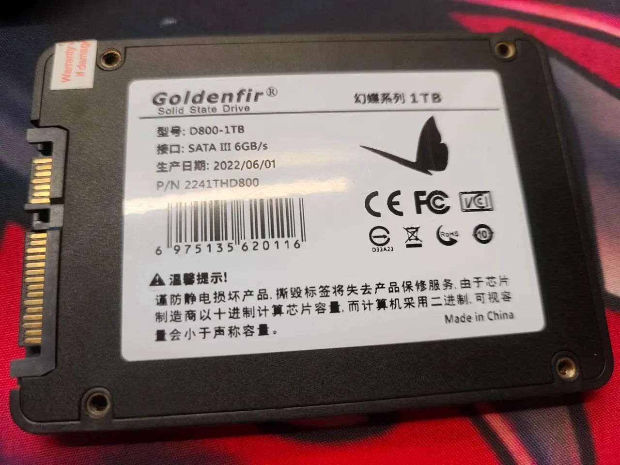 SSD Sata 1TB 100%  - Foto 2
