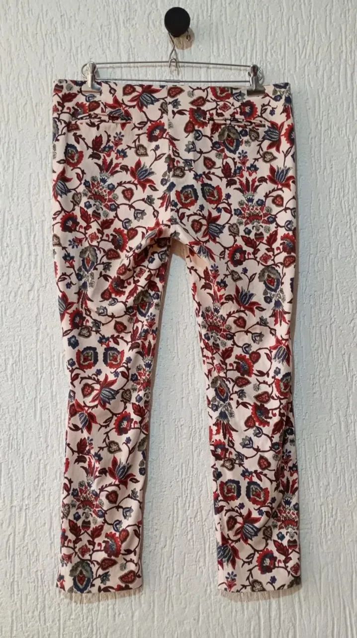 calça zara basic florida feminina tam 42 importada - Foto 3