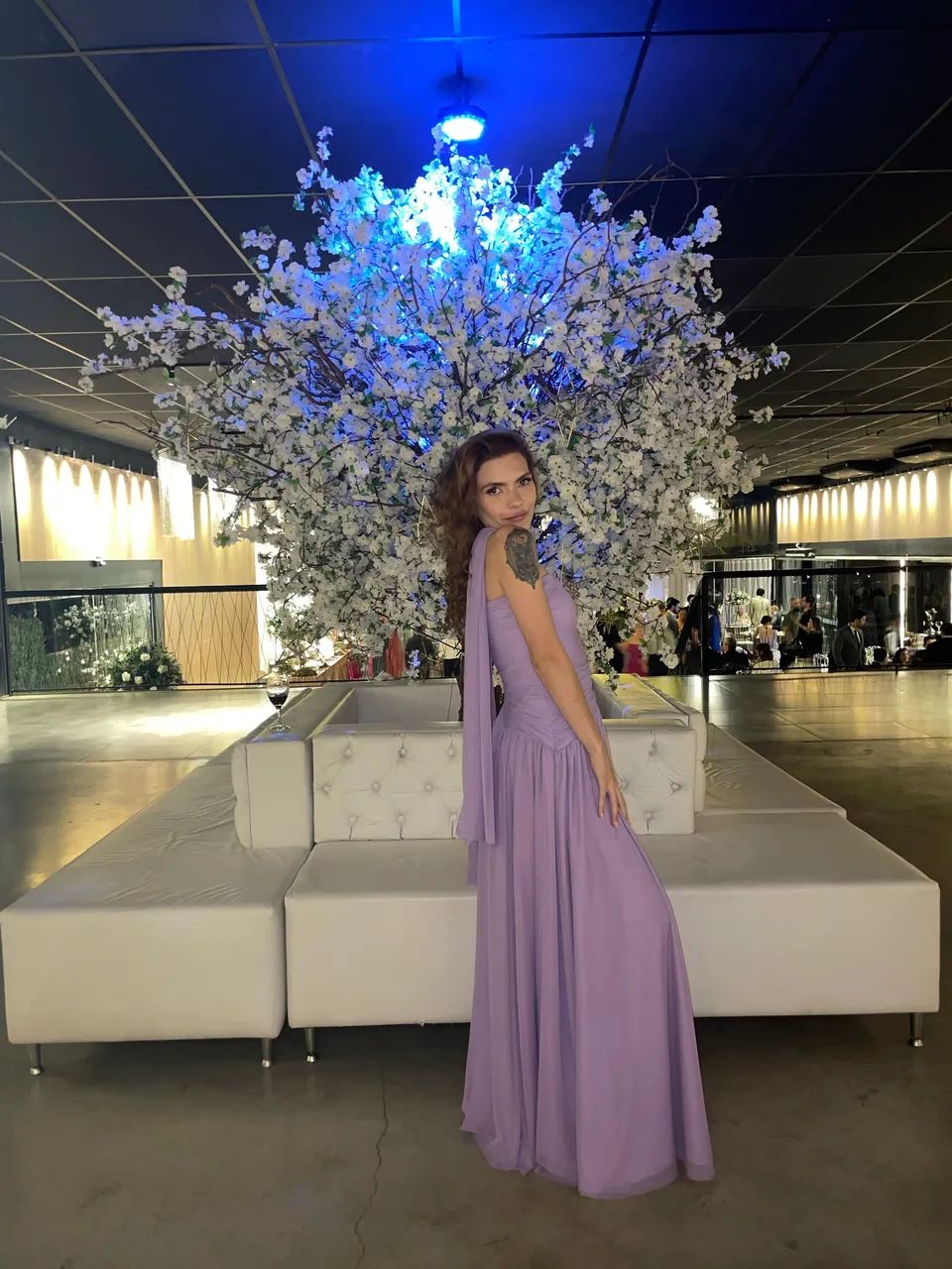 Vestido de madrinha roxo e lilás  - Foto 3