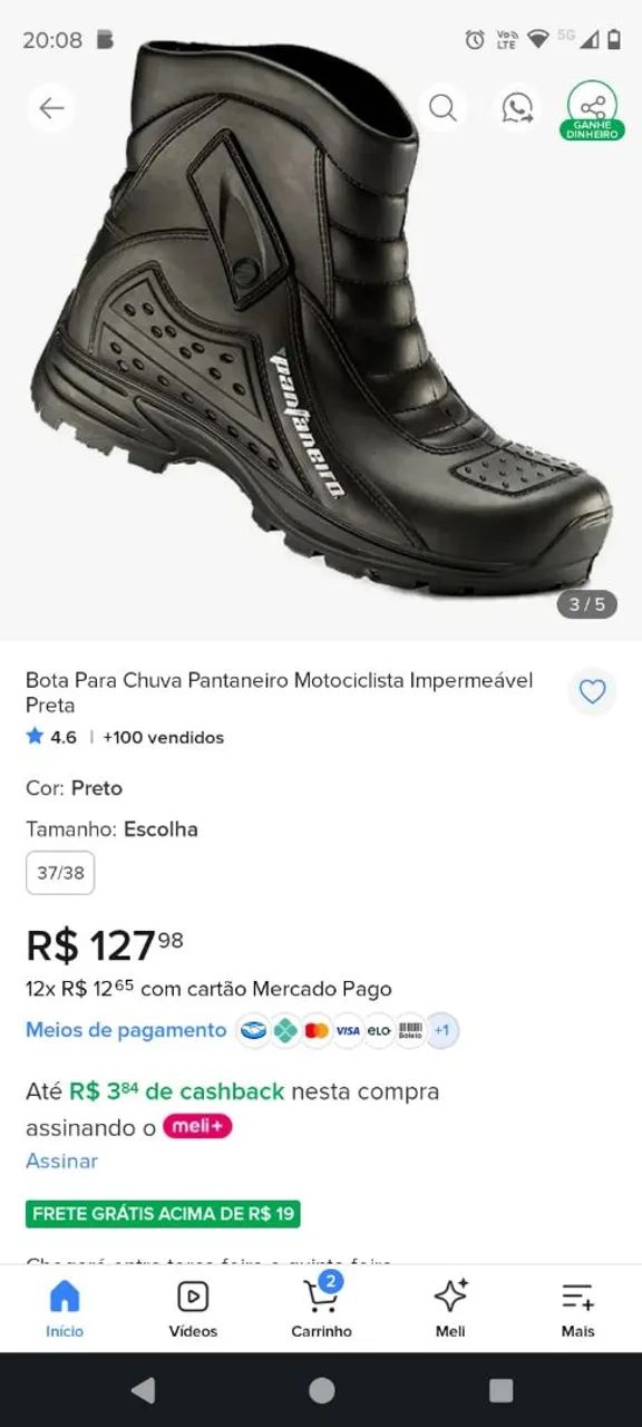 Bora de chuva pantaneiro  - Foto 2