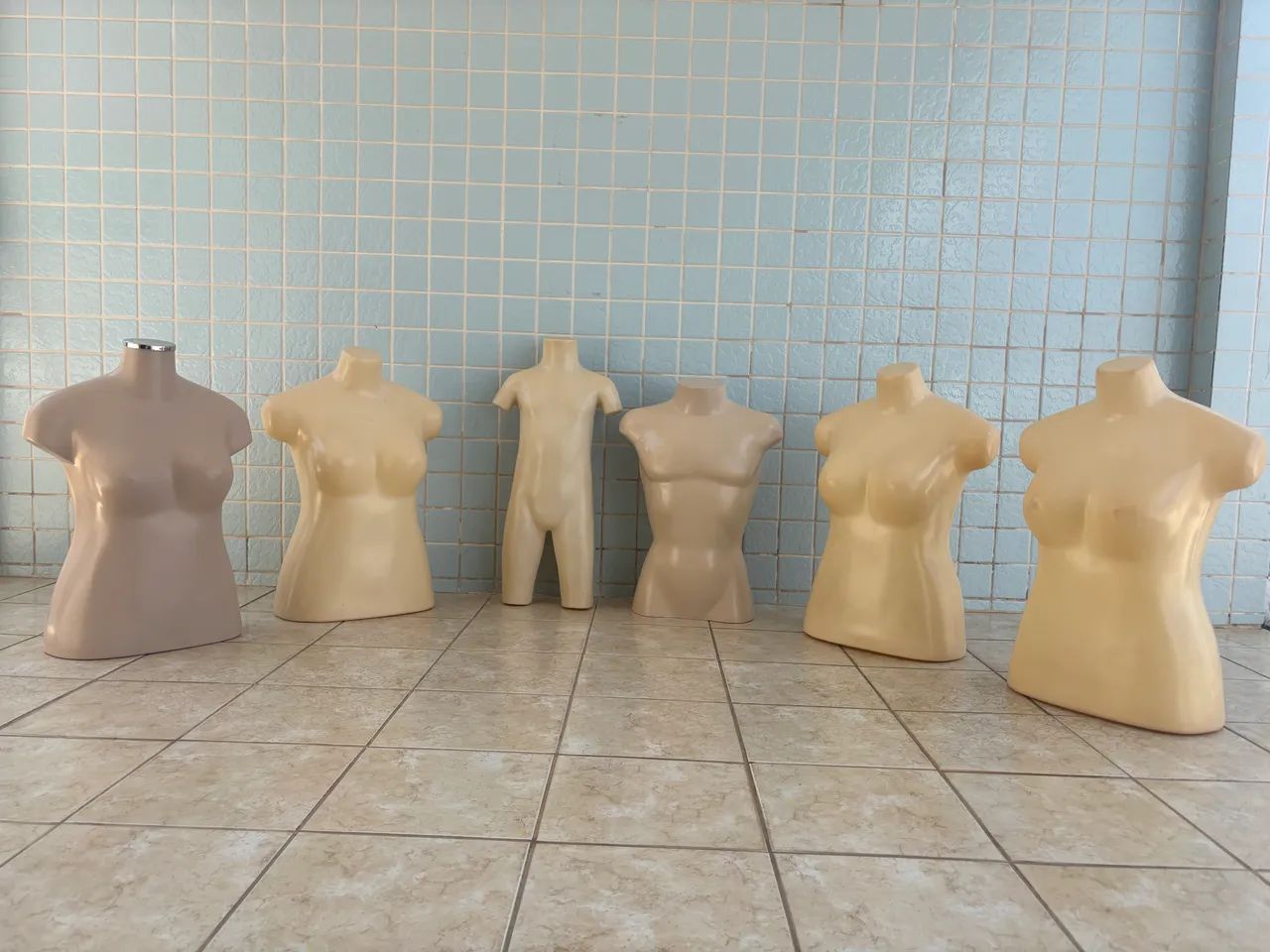manequins de meio corpo