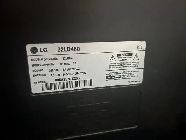 TV LG 32" LCD Full HD - Modelo 32LD460 - Foto 3