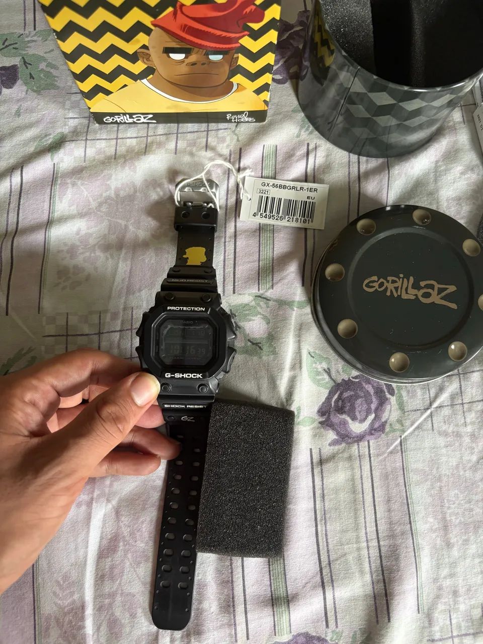Relógio G-Shock Gorillaz Russel edição limitada - Acessórios