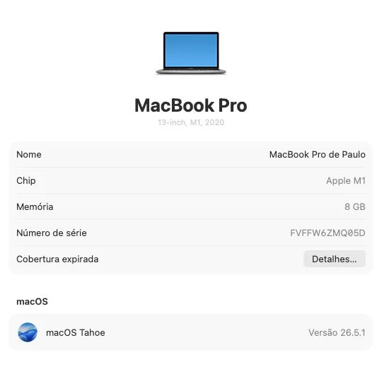 Macbook Pro M1 2020 