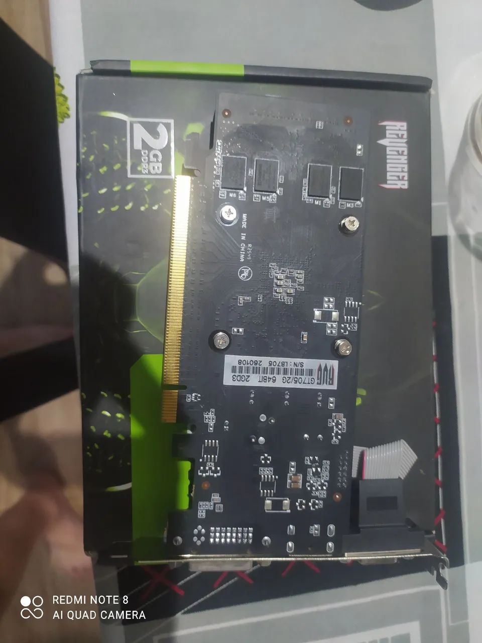 Placa de video GT705 ddr3 2gb - Foto 2