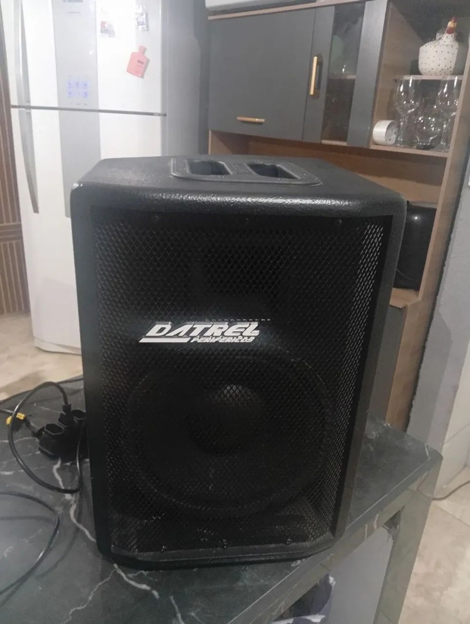 Caixa datrel at10 200w falante de 10 