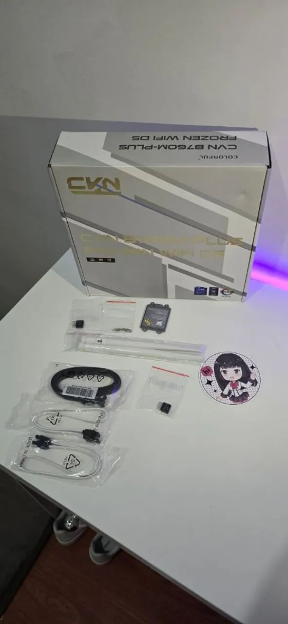 Placa mãe  CVN B760M-Plus WiFi, DDR5 LGA 1700 - Foto 4