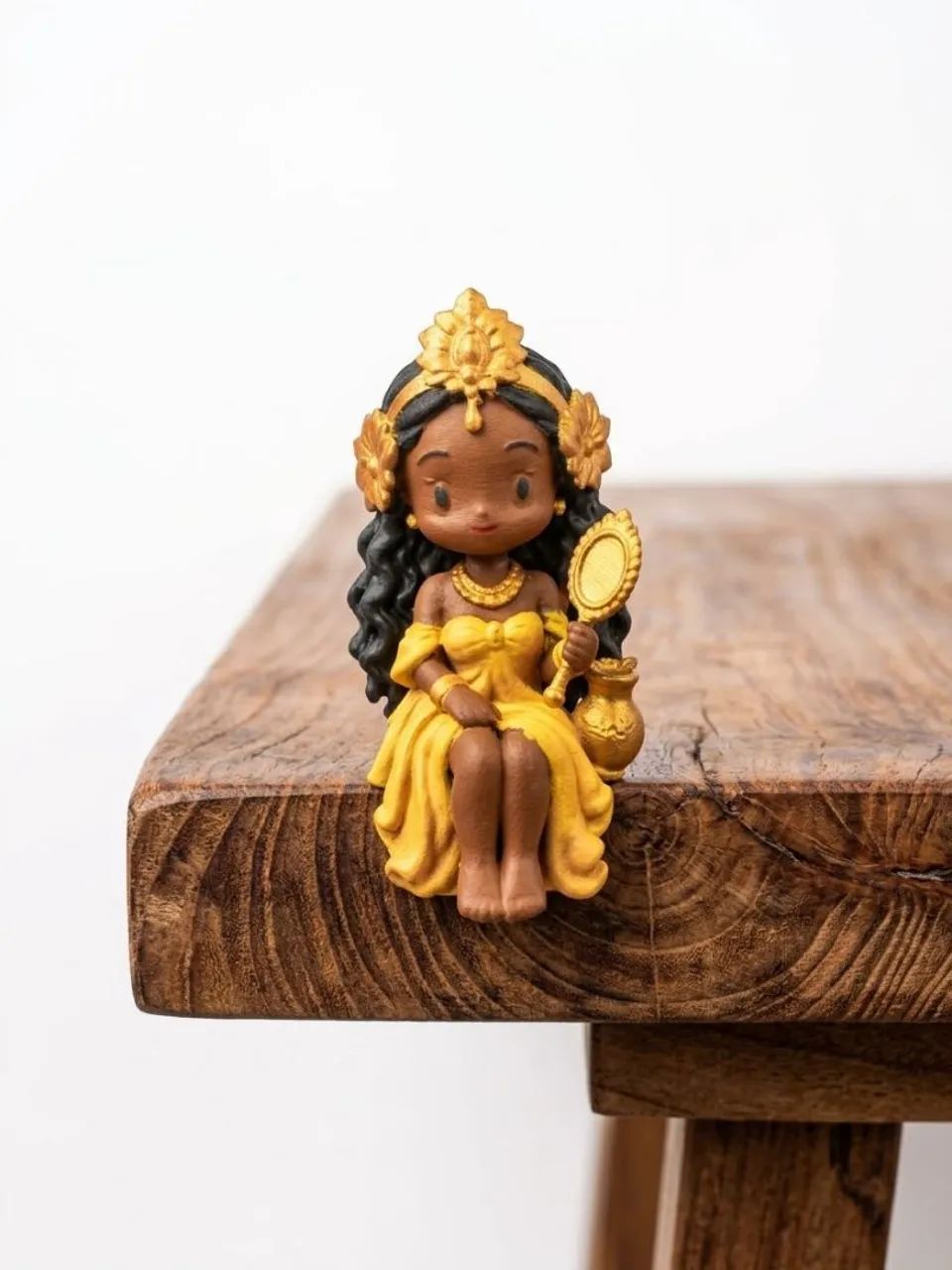 Mini Orixás Oxum e Iemanjá  - Foto 3