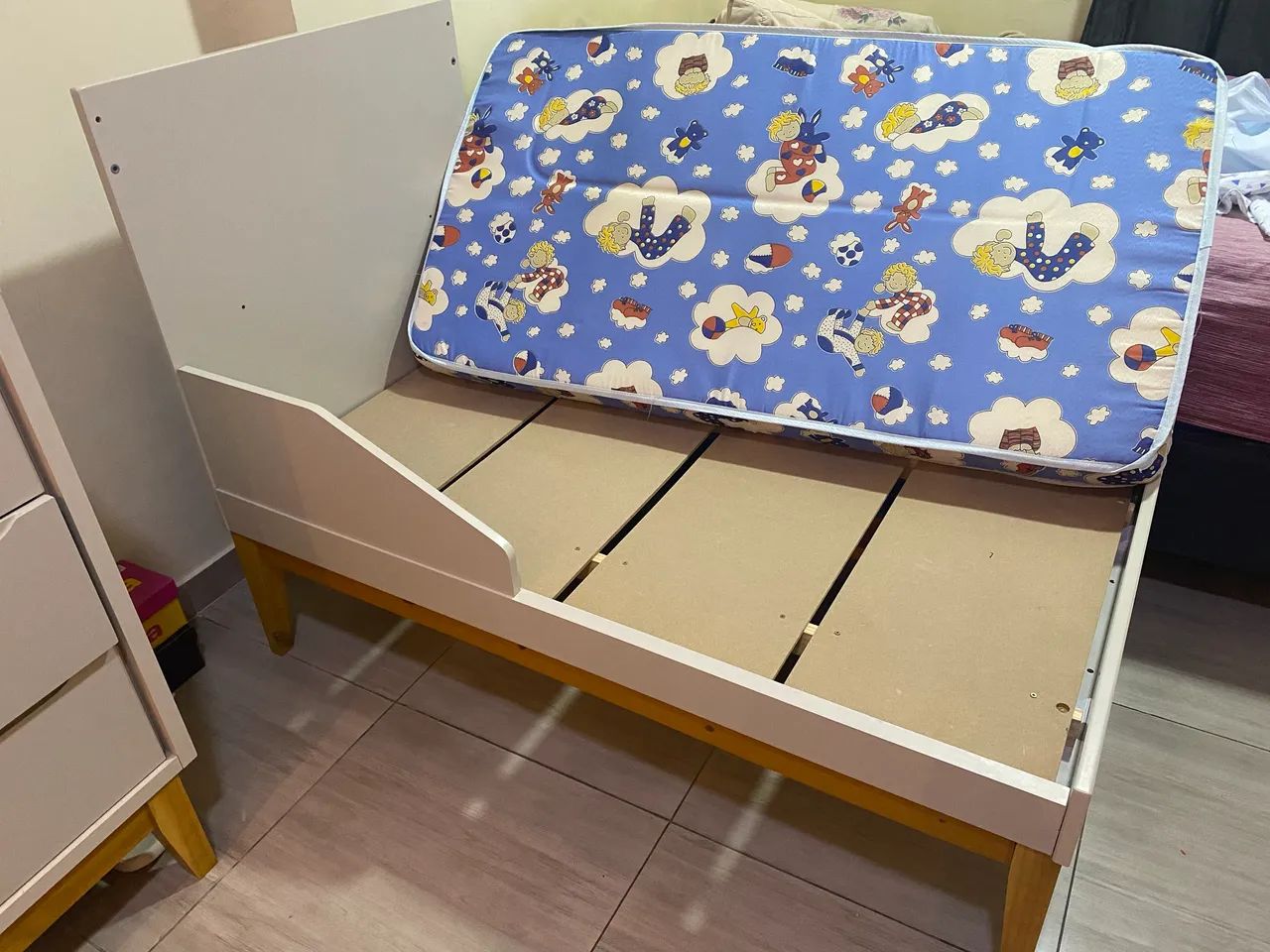Berço mini cama abracadabra vai com colchão ortobom  - Foto 5