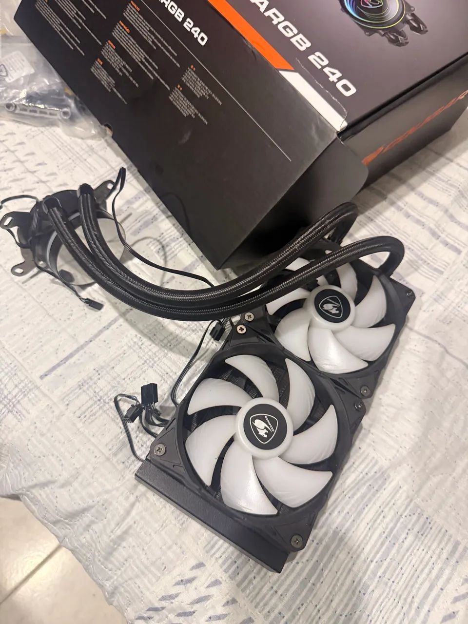 Water Cooler Cougar Poseidon 240mm ARGB - Foto 2