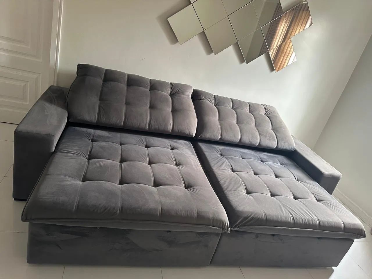 Sofá retrátil eletromoveis65581377175427121