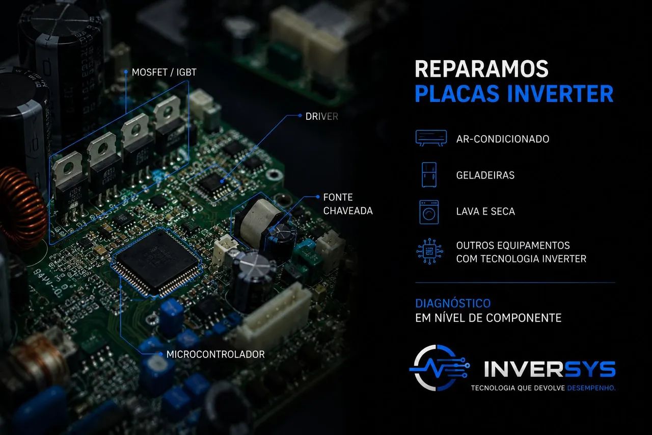 Reparo de Placas Inverter - Foto 3