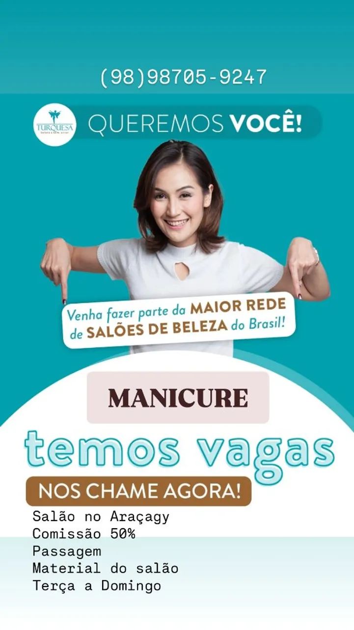 Vaga MANICURE 