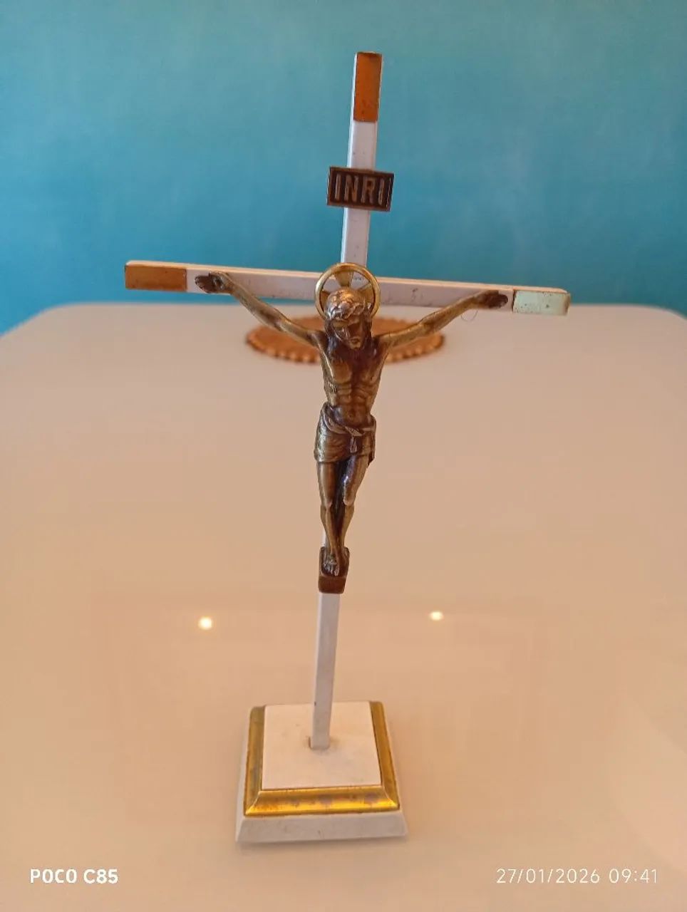 Crucifixo em metal 