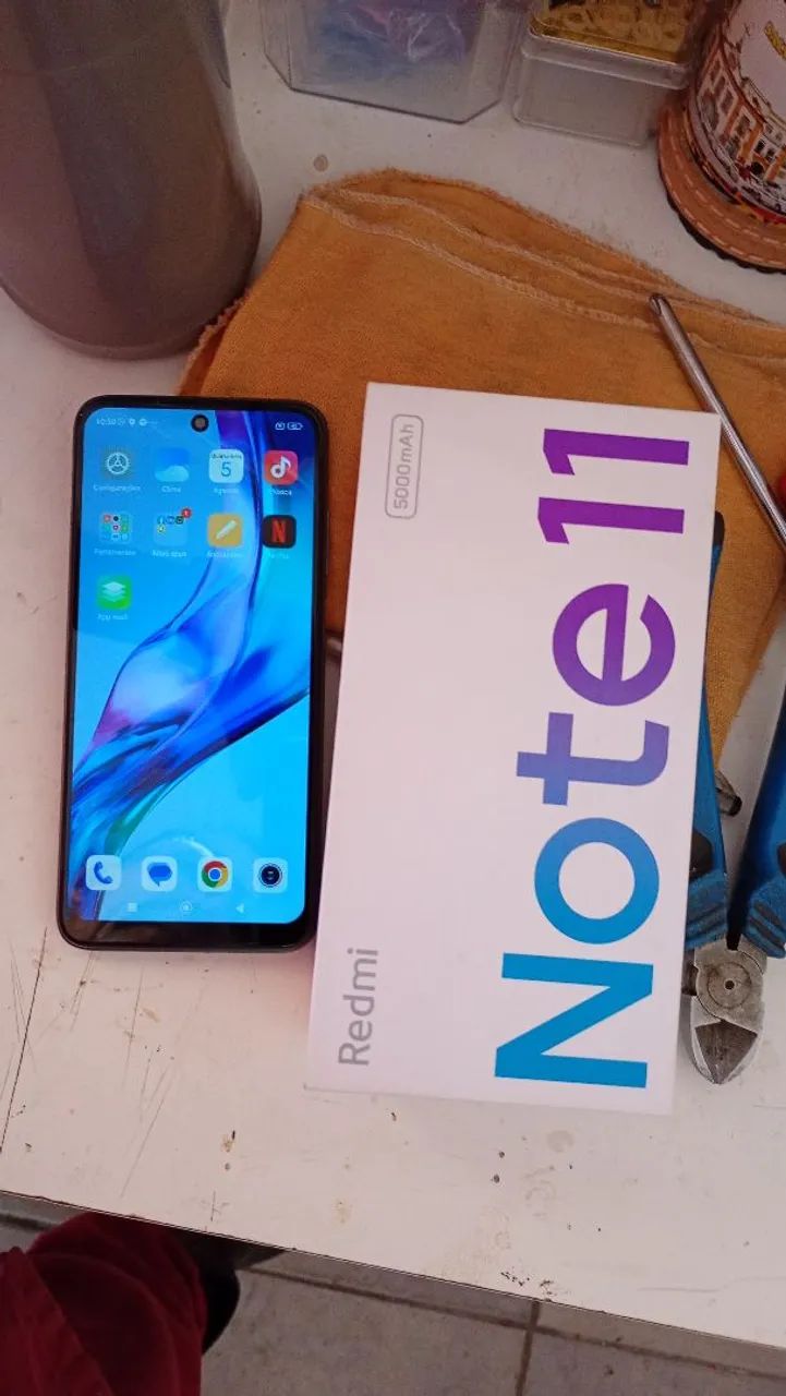 Vendo um celular note 11 novo na caixa - Foto 3