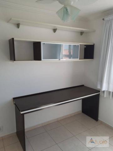 Apartamento com 2 dormitórios para alugar, 46 m² por r$ 1.050,00/mês - parque villa flores - Foto 10