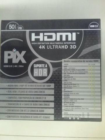 Cabo HDMI 50Mts ( novo com garantia)