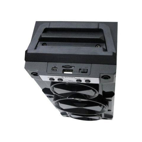 Caixa de Som Amplificada Portátil Bluetooth D-BH1085 Grasep Radio Fm Pen Drive Mp3 - Foto 2