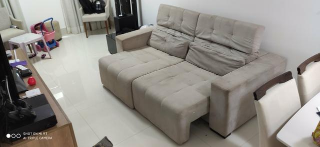 Sofá reclinável com chaise - Foto 2