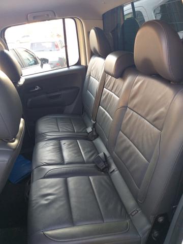 Vendo jogo de capas de banco em couro amarok higline 2014 - Foto 3