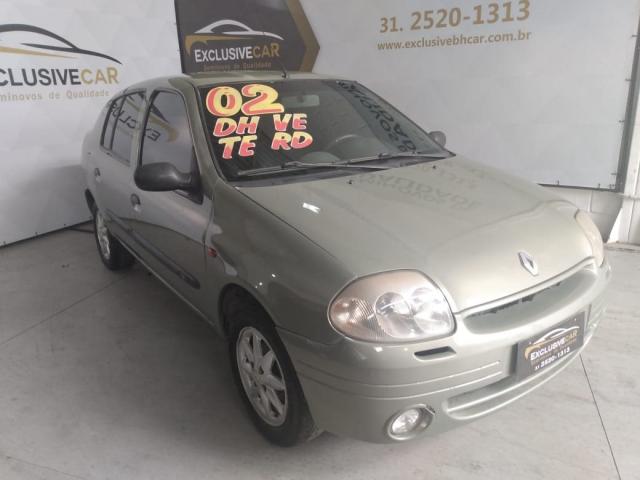 CLIO 2002/2002 1.0 RL SEDAN 16V GASOLINA 4P MANUAL