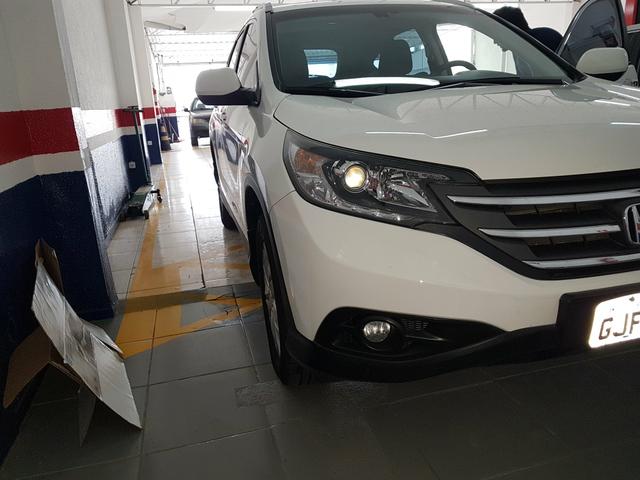 CRV 2012 4x4, EXL, teto solar, u.dona, bx km, estepe zero, couro, autom., impecável - Foto 5