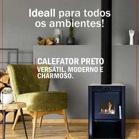 Calefator dupla combustão com ventilação forçada - Foto 5