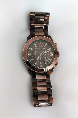 relogio michael kors pulseira tartaruga