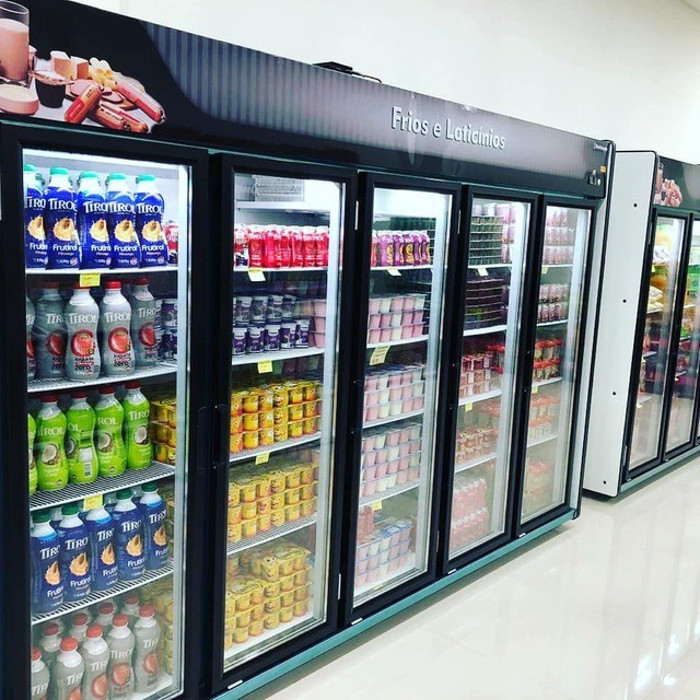 Geladeira pra frios e lacticínios 5 portas