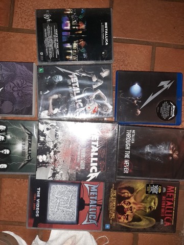 Promoção !!!!!kit  Dvds e bluray metallica coleção !!!!!(vendo avulso) - Foto 2