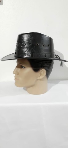 Chapéu de couro pantaneiro vaquejada  - Foto 2