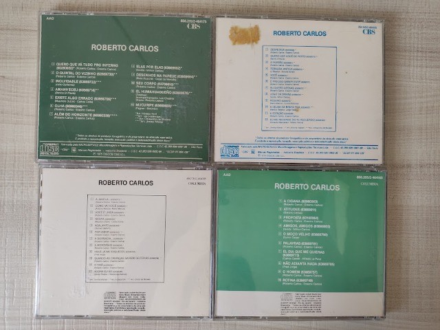 Kit 4 Cd Roberto Carlos A Janela Cigana Despedida Inferno (cod RC01) - Foto 2