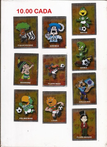 figurinhas campeonato brasileiro 2002 - avulsas - Foto 2