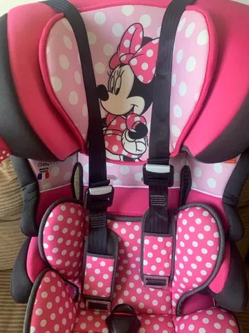 Cadeirinha para Auto Disney Beline Luxe Minnie Rosa Suporta de 9 a 36Kg Rosa - Foto 3