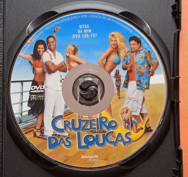 Dvd Cruzeiro das Loucas  - Cuba Gooding Jr. - Foto 4