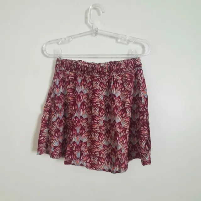 Saia feminina estampada