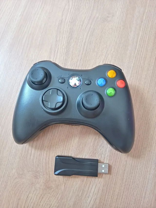 2.4g sem fio bluetooth gamepad azul para xbox 360 branco