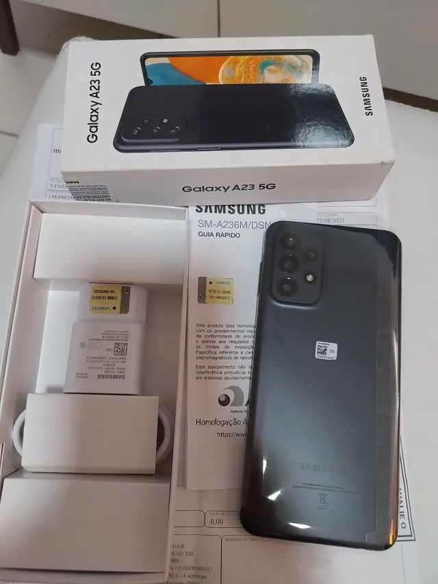 Smartphone Samsung Galaxy A23 - Câmera Quádrupla, 5G, Dual SIM, 128GB -  Preto