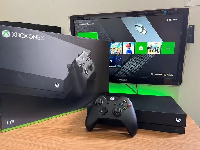 Xbox One X 1tb Seminovo Garantia E Nf