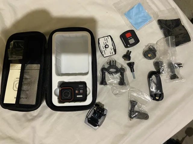 Câmera esportiva estilo GoPro