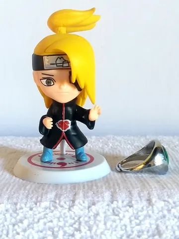 Action figure Akatsuki - Deidara com anel - Naruto Shippuden  - Foto 5