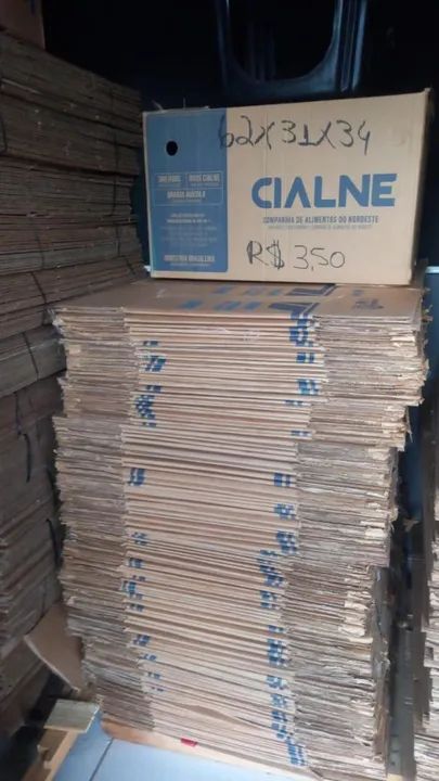 Caixa de papelao  - Foto 4