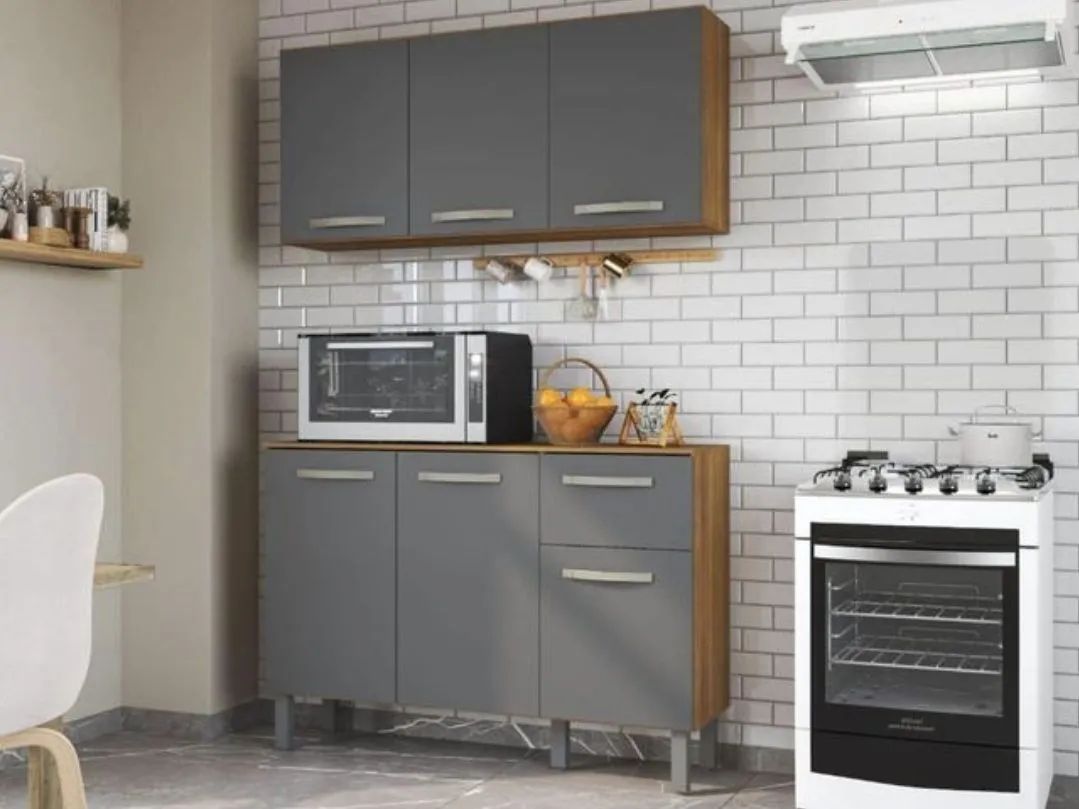 Conjunto Armário de Cozinha Completo com balcão 